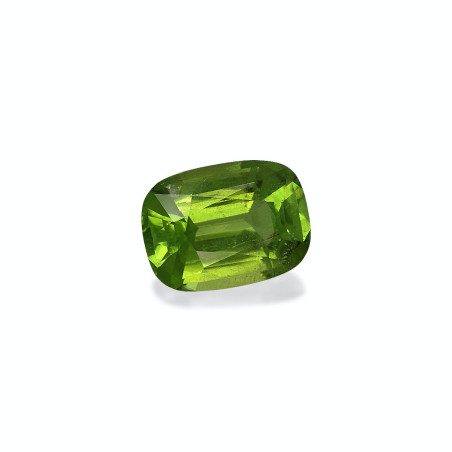 橄榄石 taille 靠垫 青柠绿 5.76 carats