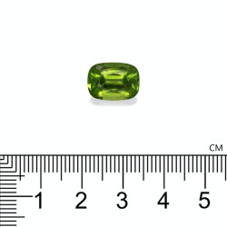 Kussen geslepen Peridot Lime Green 5,76 karaat