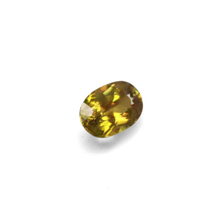 Sphen lengte OVAL Waldgrün 2.93 karaten