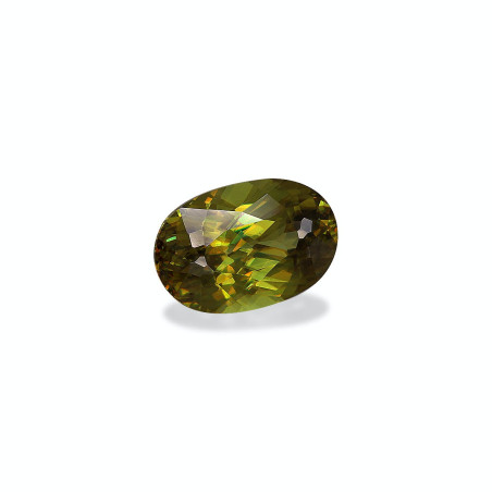 Sphen lengte OVAL Waldgrün 4.39 karaten