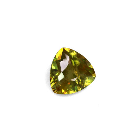 Trilliant-cut Sphene Forest Green 5.00 carats