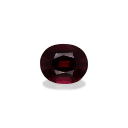 rhodolite الحجم بيضاوي 11.39 