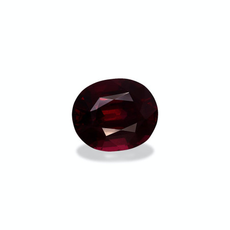 rhodolite الحجم بيضاوي 11.39 