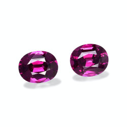 Ovale geslepen umbalite, paars, 11.24 karaat