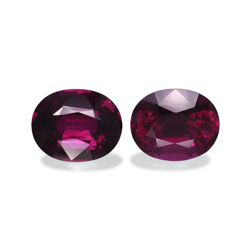 umbalite taille OVALE Mauve 12.07 carats