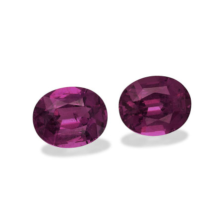 OVAL-cut umbalite Lilac Purple 6.60 carats