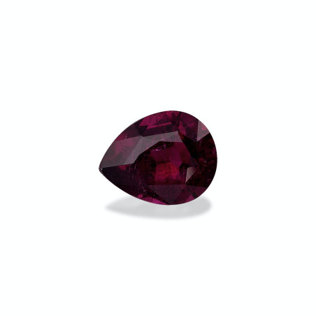 rhodolite lengte Birne Rot 3.48 karaten