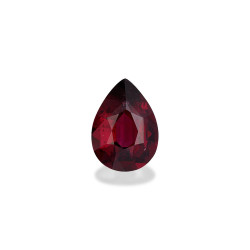 rhodolite taille 梨子 红色 5.08...