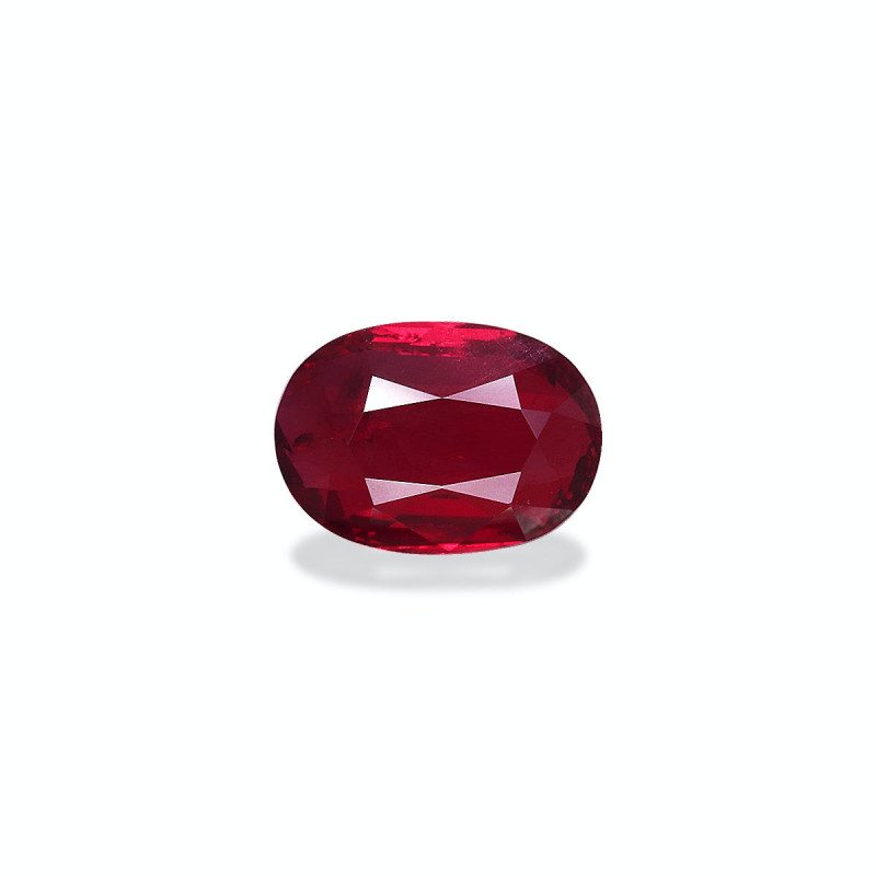 OVAL-cut Mozambique Ruby Red 3.04 carats