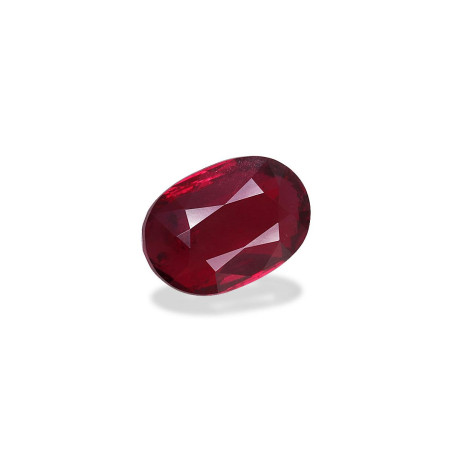 OVAL-cut Mozambique Ruby Red 3.04 carats