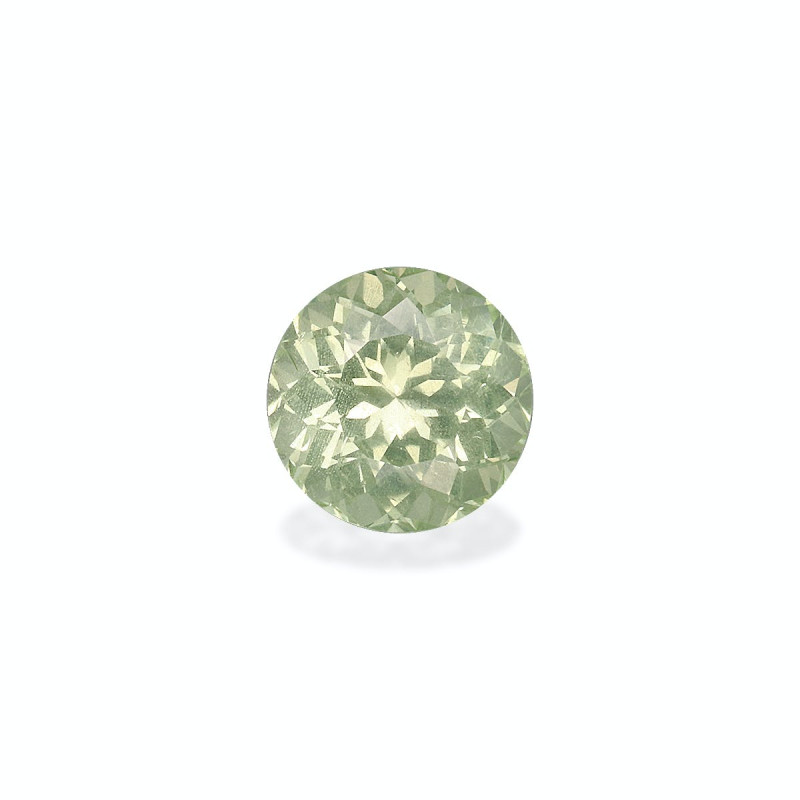 ROUND-cut Chrysoberyl Pale Green 1.84 carats