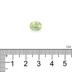Ovale geslepen Chrysoberyl 3.30 karaat