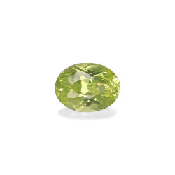 Ovale geslepen Lime Green Chrysoberyl 1,58 karaat