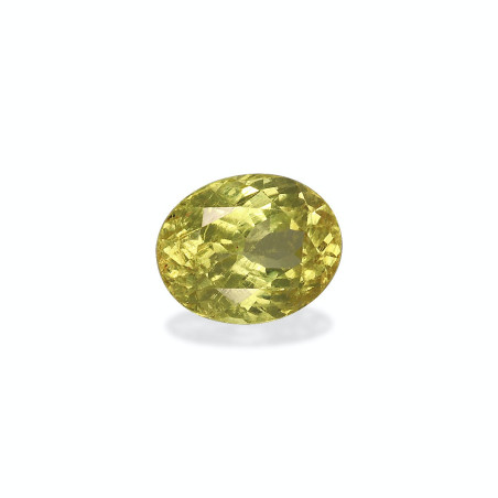 Chrysoberyll lengte OVAL Zitronengelb 3.17 karaten