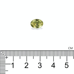 Chrysoberyl OVALE snit Lemon Yellow 2,55 karaat