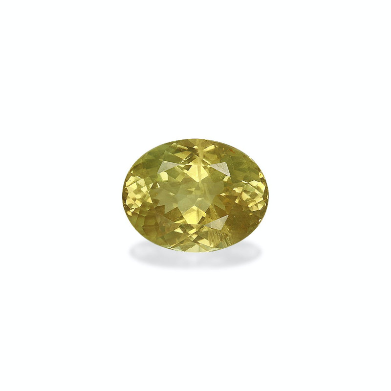Chrysoberyl taille OVALE Yellow 3.36 carats