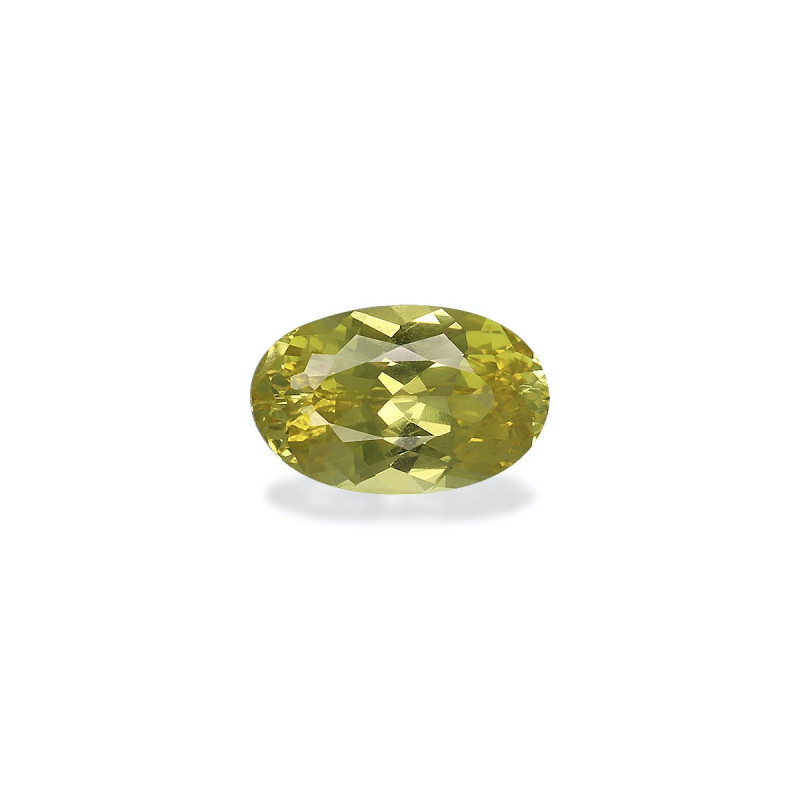 OVAL-cut Chrysoberyl Lemon Yellow 1.99 carats