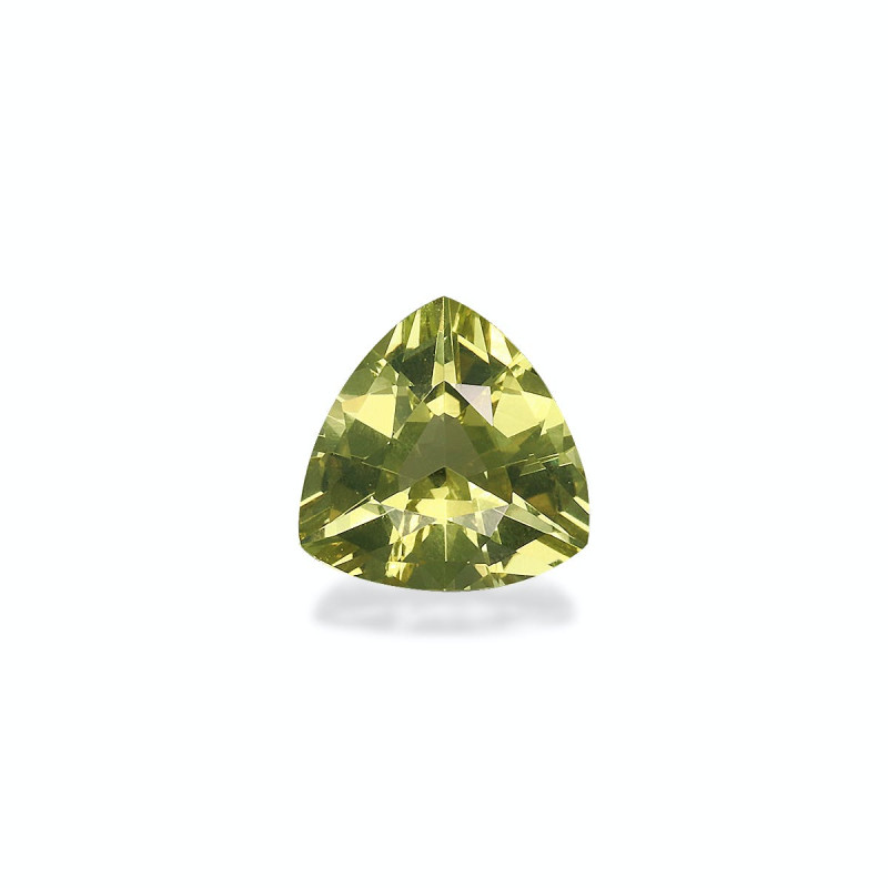 Trilliant-cut Chrysoberyl Lime Green 1.26 carats