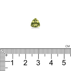 Chrysoberyl Trilliant Lime Green 1,26 karaat