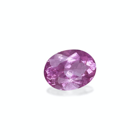 Kupfer-Turmalin lengte OVAL Fuscia Pink 4.06 karaten