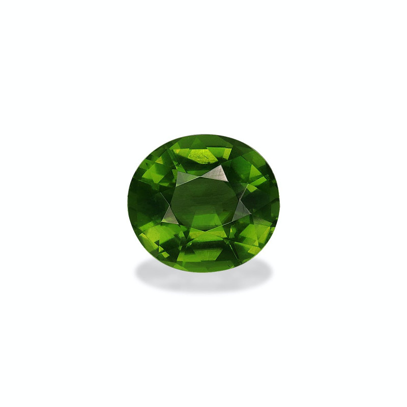 铬电气石 taille 椭圆形 罗勒绿 1.66 carats