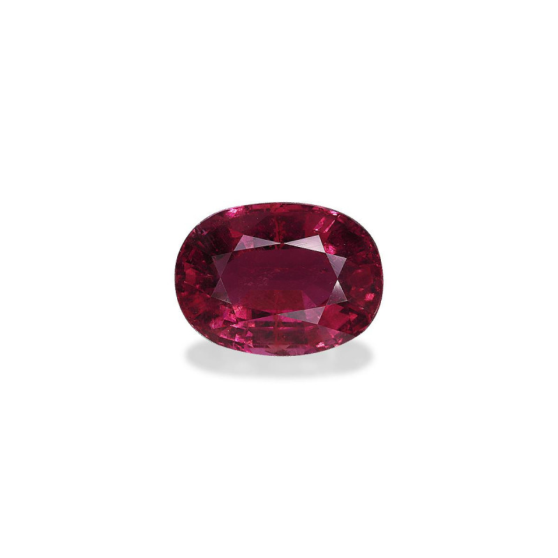 Turmalina Cobre taille OVALE Magenta Purple 7.24 carats