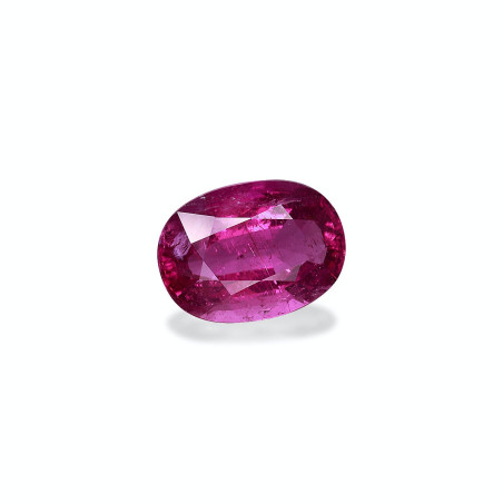 Turmalina Cobre taille OVALE Magenta Purple 3.31 carats