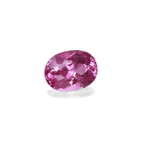 Kupfer-Turmalin lengte OVAL Fuscia Pink 3.86 karaten