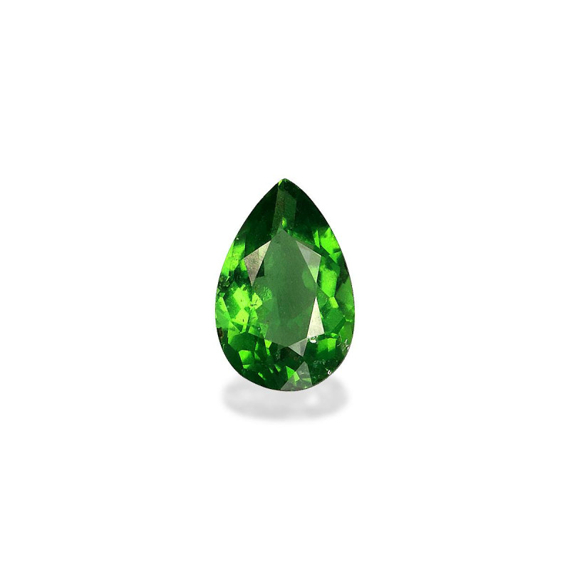 Pear-cut Chrome Tourmaline Green 0.63 carats