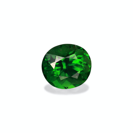 Turmalina Cromada taille OVALE Basil Green 0.60 carats