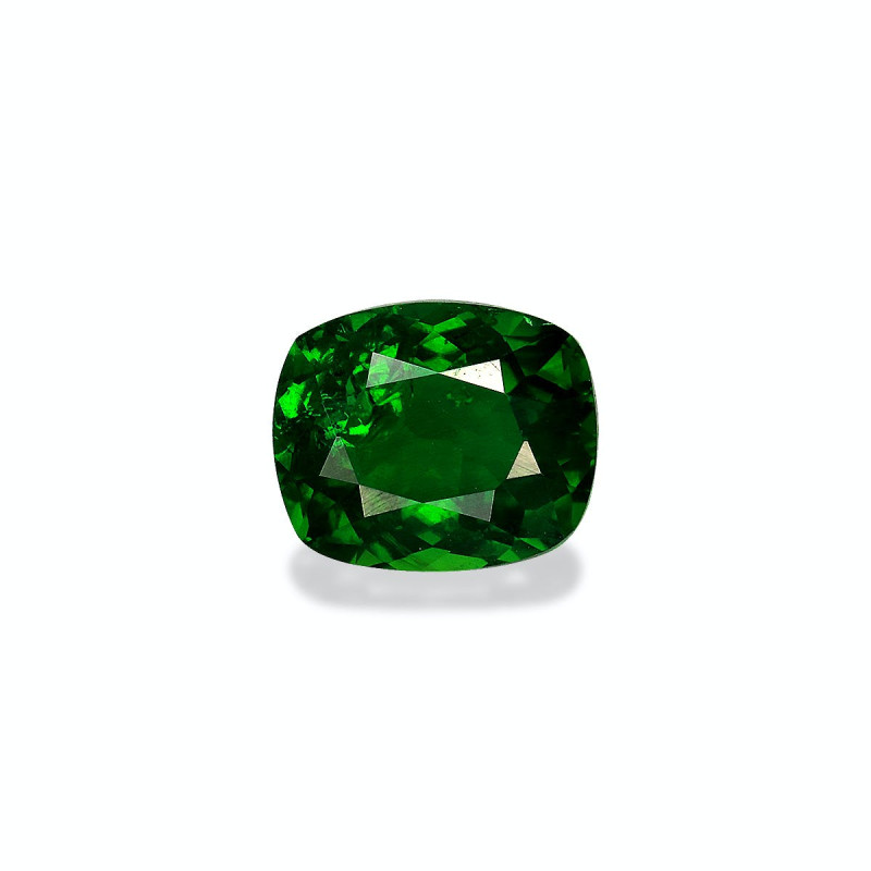 CUSHION-cut Chrome Tourmaline Basil Green 1.09 carats