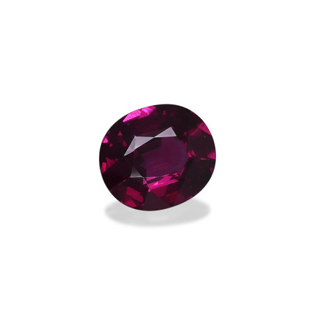 umbalite lengte OVAL Magenta-Lila 5.18 karaten