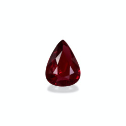 Rubis du Mozambique taille Poire Rouge 1.51 carats
