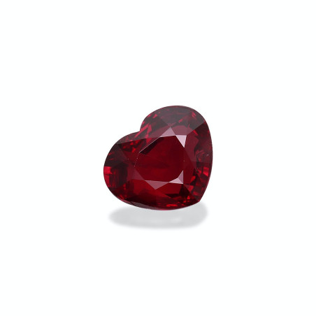 HEART-cut Mozambique Ruby Red 2.04 carats