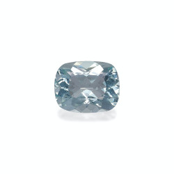 CUSHION-cut Aquamarine Sky...