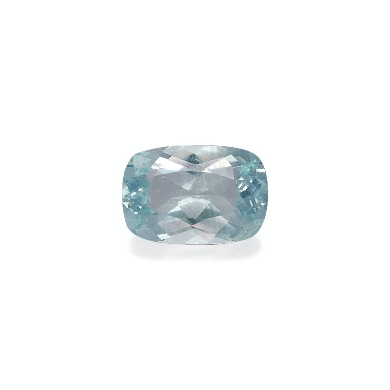 CUSHION-cut Aquamarine Seafoam Green 4.05 carats