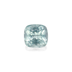 CUSHION-cut Aquamarine Sky...