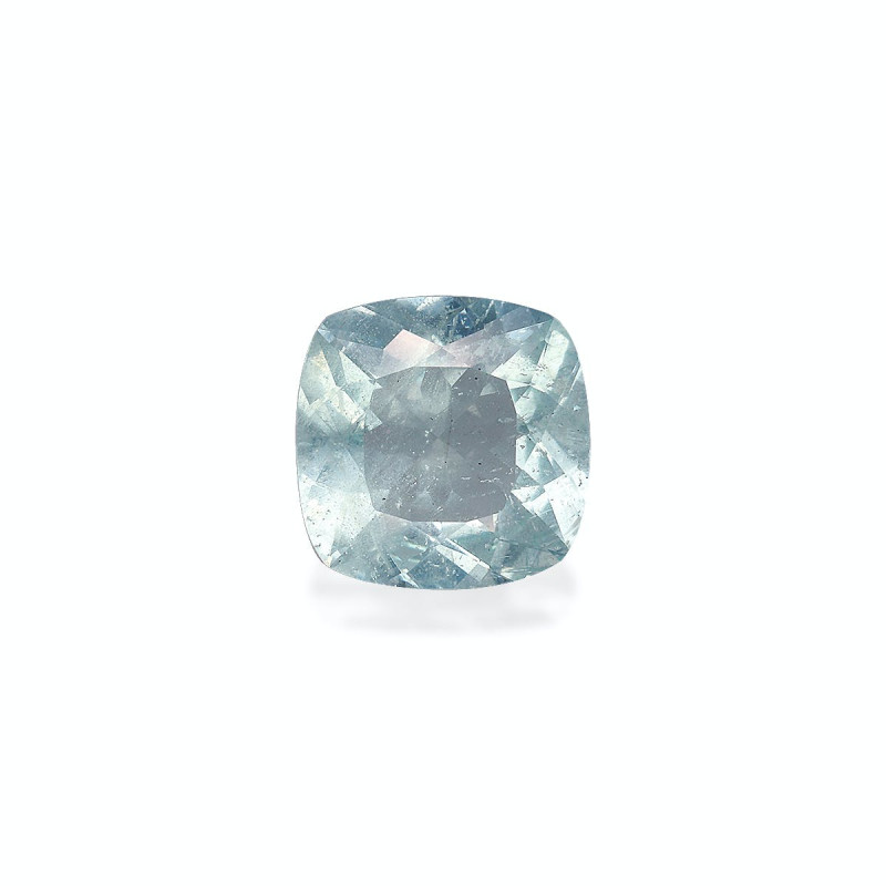CUSHION-cut Aquamarine Seafoam Green 4.39 carats