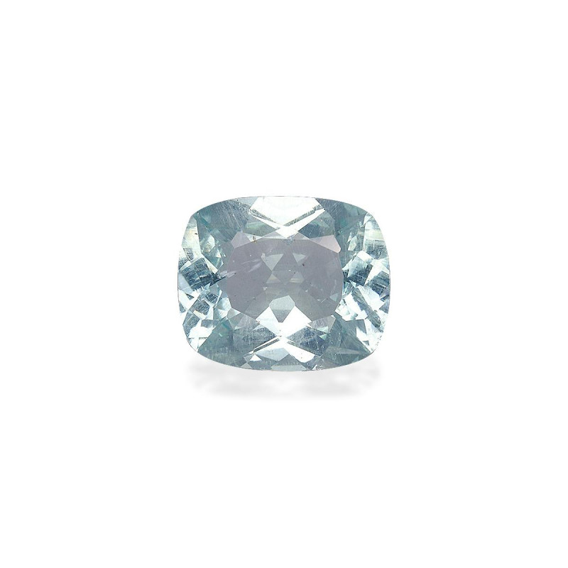 CUSHION-cut Aquamarine Sky Blue 3.79 carats