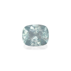 CUSHION-cut Aquamarine Sky...