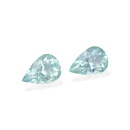 海蓝宝 taille 梨子 海沫绿 9.72 carats