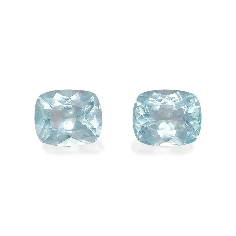 CUSHION-cut Aquamarine Sky Blue 8.22 carats