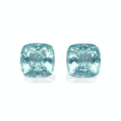 海蓝宝 taille 靠垫 绿色 38.84 carats
