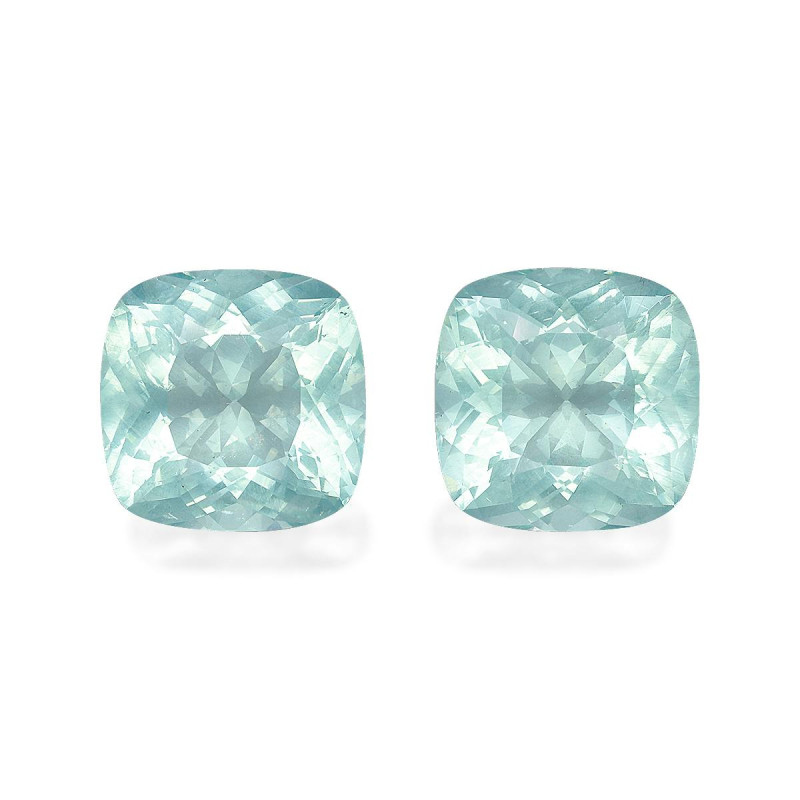 CUSHION-cut Aquamarine Seafoam Green 18.67 carats