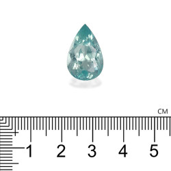 Lichtgroene peervormige Aquamarijn van 10,00 karaat