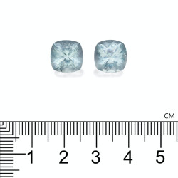 Kussen geslepen Hemelsblauwe Aquamarijn 8.33 karaat