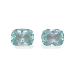 CUSHION-cut Aquamarine Sky...