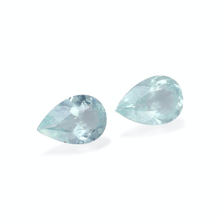 海蓝宝 taille 梨子 绿色 6.51 carats