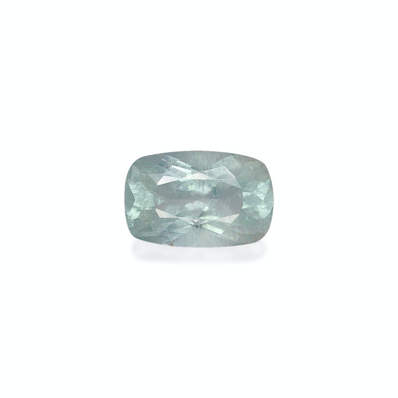 海蓝宝 taille 靠垫 绿色 5.28 carats