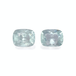 海蓝宝 taille 靠垫 绿色 4.11 carats